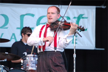 Kintra at Milwaukee Irish Fest - August 19, 2011.  Photo by James Fidler.