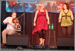 Troy MacGillivray and Friends at Milwaukee Irish Fest 2009 - August 15, 2009.  Photo by James Fidler.