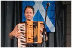 Anna Massie Band at Milwaukee Irish Fest - August 16, 2008.  Photo by James Fidler.