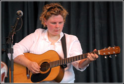 Anna Massie Band at Milwaukee Irish Fest - August 16, 2008.  Photo by James Fidler.