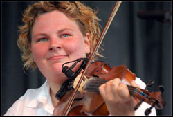 Anna Massie Band at Milwaukee Irish Fest - August 16, 2008.  Photo by James Fidler.