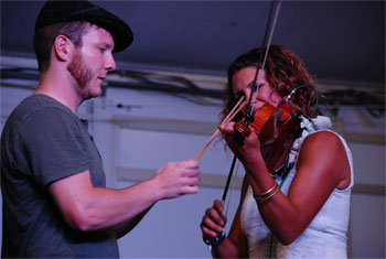 Moxie Strings at Milwaukee Irish Fest 2014