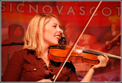 Samantha Robichaud at Milwaukee Irish Fest 2009 - August 15, 2009.  Photo by James Fidler.