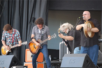 Kintra at Milwaukee Irish Fest - August 21, 2011.  Photo by James Fidler