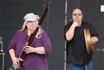 Kintra at Milwaukee Irish Fest - August 21, 2011.  Photo by James Fidler