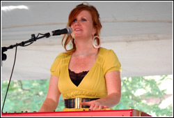 Searson at Chicago Irish Fest - July 11, 2009.  Photo by James Fidler.