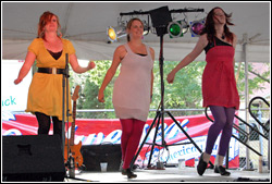 Searson at Chicago Irish Fest - July 11, 2009.  Photo by James Fidler.