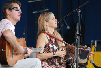 Sharon Shannonat Milwaukee Irish Fest - August 16, 2014