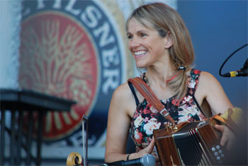 Sharon Shannonat Milwaukee Irish Fest - August 16, 2014