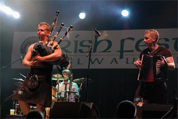 Skerryvore at Milwaukee Irish Fest - August 18, 2012