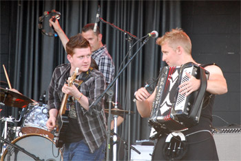 Kintra at Milwaukee Irish Fest - August 21, 2011.  Photo by James Fidler