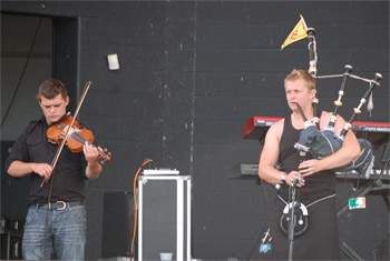 Kintra at Milwaukee Irish Fest - August 21, 2011.  Photo by James Fidler