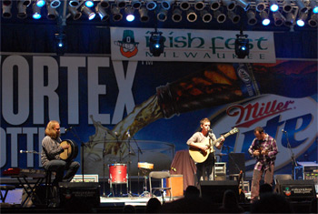 Green Tea at Mikwaukee Irish Ferst 2010 - August 21,2010.  Photo by James Fidler.