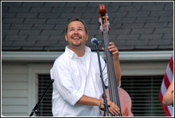 April Verch Band in Long Grove, Illinois - August 17, 2008.  Photo by James Fidler.