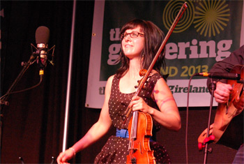 April Verch at Milwaukee Irish Fest - August 18, 2012