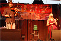 Vishten at Milwaukee Irish Fest - August 15, 2009.  Photo by James Fidler.