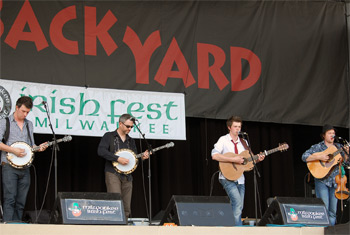 We Banjo 3 at Milwaukee Irish Fest - August 18, 2012