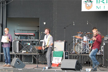 Kintra at Milwaukee Irish Fest - August 21, 2011.  Photo by James Fidler