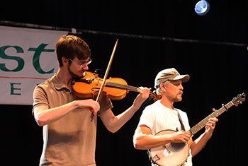 Gadan with Enda Scahill and Hillary Klug at Milwaukee Irish Fest - August 16, 202