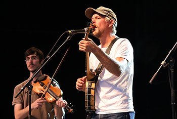 Gadan with Enda Scahill and Hillary Klug at Milwaukee Irish Fest - August 16, 202