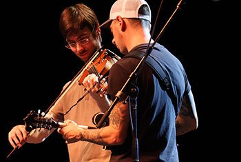 Gadan with Enda Scahill and Hillary Klug at Milwaukee Irish Fest - August 16, 202