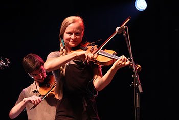 Gadan with Enda Scahill and Hillary Klug at Milwaukee Irish Fest - August 16, 202