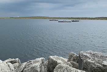 Boats on the lake