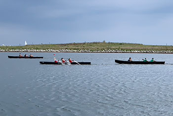 Boats on the lake