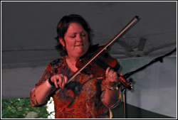 Eileen Ivers at Chicago Irish Fest - July, 2009