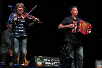 Eileen Ivers at Milwaukee Irish Fest - August 14, 2015