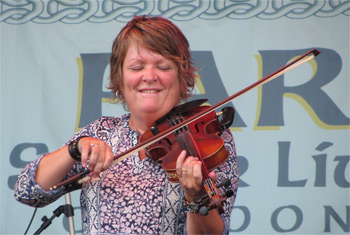 Eileen Ivers at Milwaukee Irish Fest - August 16, 2015