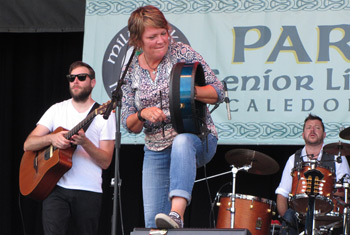 Eileen Ivers at Milwaukee Irish Fest - August 16, 2015