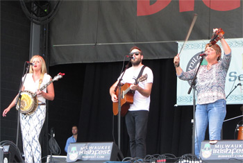 Eileen Ivers at Milwaukee Irish Fest - August 16, 2015