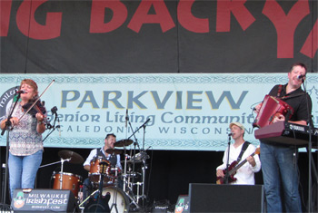 Eileen Ivers at Milwaukee Irish Fest - August 16, 2015