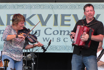 Eileen Ivers at Milwaukee Irish Fest - August 16, 2015