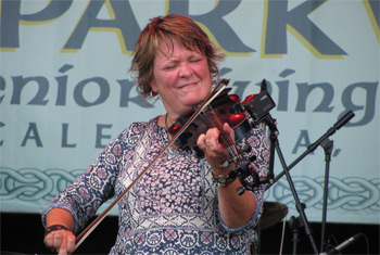 Eileen Ivers at Milwaukee Irish Fest - August 16, 2015