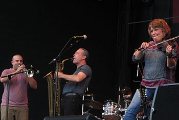 Eileen Ivers at Milwaukee Irish Fest - August 18, 2017