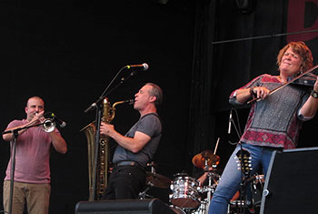 Eileen Ivers at Milwaukee Irish Fest - August 18, 2017