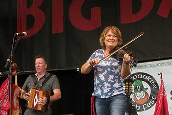 Eileen Ivers at Milwaukee Irish Fest - August 19, 2022