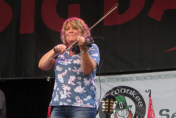 Eileen Ivers at Milwaukee Irish Fest - August 19, 2022