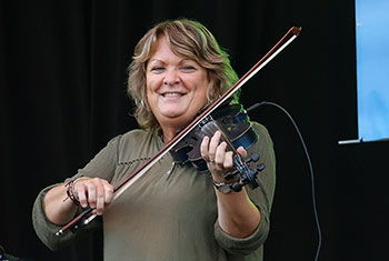 Eileen Ivers at Milwaukee Irish Fest - August 19, 2023