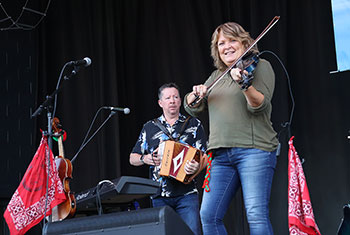 Eileen Ivers at Milwaukee Irish Fest - August 19, 2023