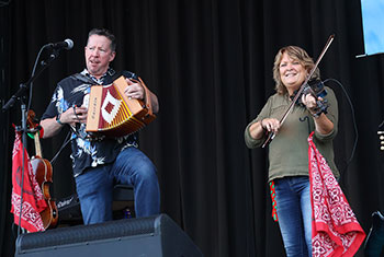 Eileen Ivers at Milwaukee Irish Fest - August 19, 2023