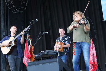 Eileen Ivers at Milwaukee Irish Fest - August 19, 2023