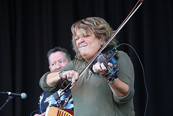 Eileen Ivers at Milwaukee Irish Fest - August 19, 2023