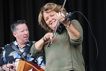 Eileen Ivers at Milwaukee Irish Fest - August 19, 2023