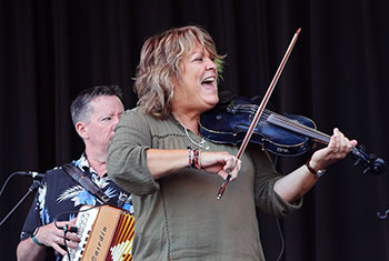 Eileen Ivers at Milwaukee Irish Fest - August 19, 2023