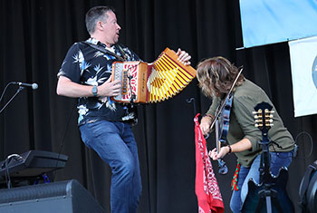 Eileen Ivers at Milwaukee Irish Fest - August 19, 2023