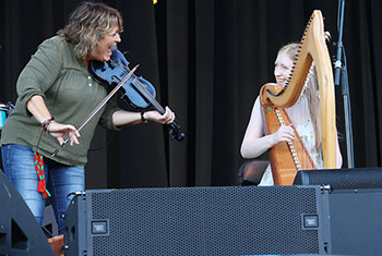 Eileen Ivers at Milwaukee Irish Fest - August 19, 2023