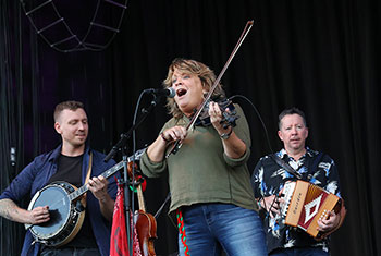 Eileen Ivers at Milwaukee Irish Fest - August 19, 2023